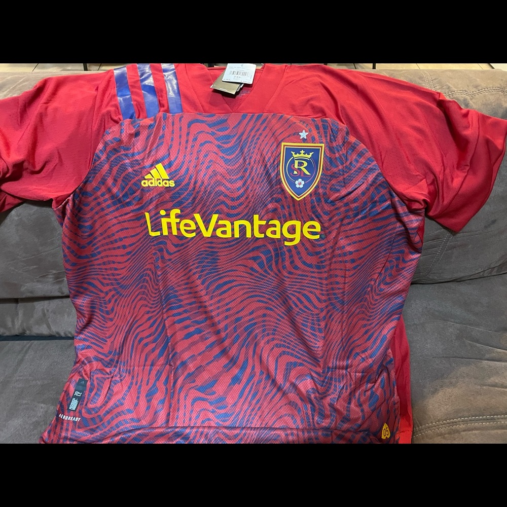 Real Salt Lake City Authentic MLS Adidas Jersey (XXL) Retails for $130
